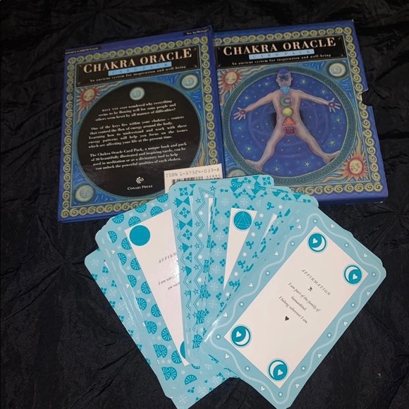 Chakra Meditation Kit 6pc Set Tarot Oracle Cards , CD , Cassettes, Books & More - Picture 9 of 13